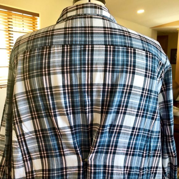 Joan Rivers plaid swing tunic w/ pockets sz 3X - Picture 3 of 10